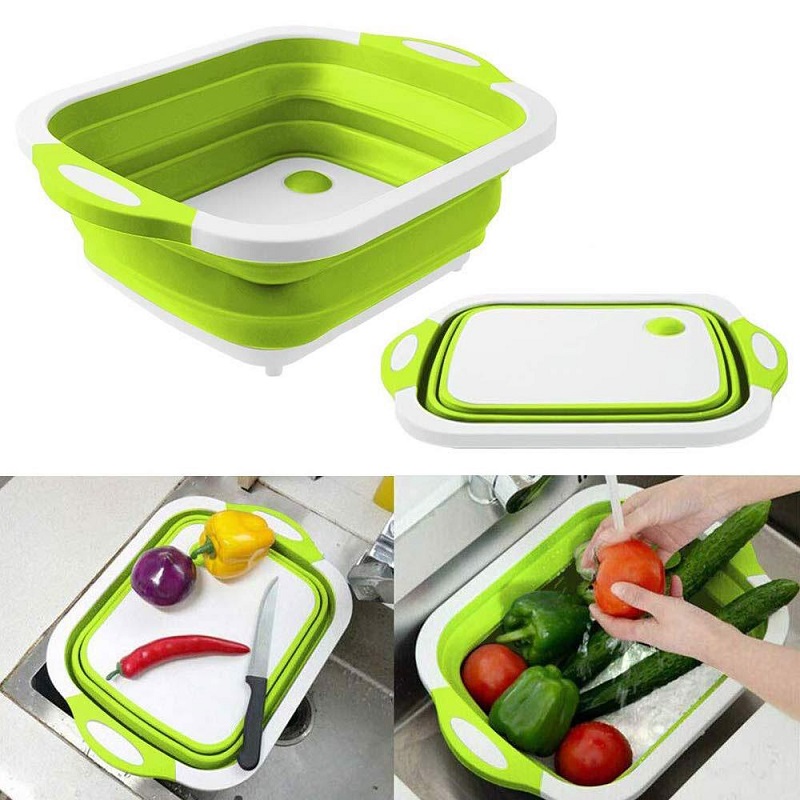 Табла за сецкање со сад на преклопување - Image 5