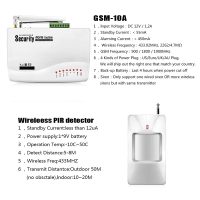 Безжичен алармен систем GSM10A - Image 9
