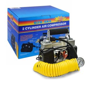 Електричен компресор со 2 цилиндри