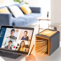 Мини греалка со амбиентално светло - 1500 W - Image 5