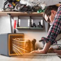 Мини греалка со амбиентално светло - 1500 W - Image 4