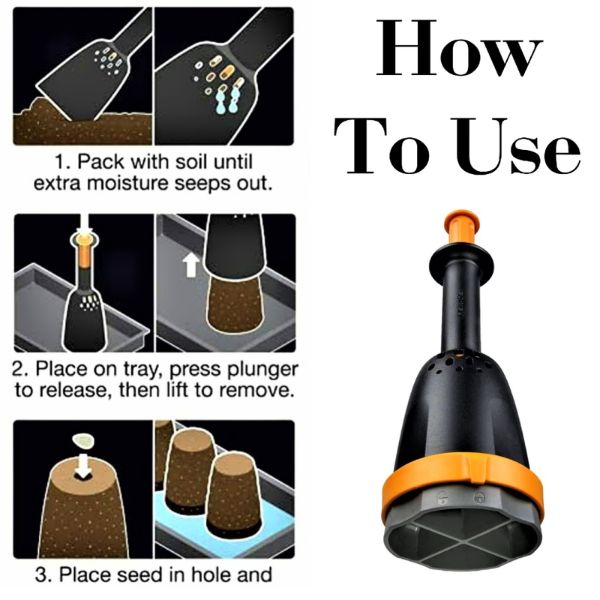 Алатка за правење коцки од почва за расад - Image 5