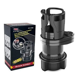 Држач за чаши за во автомобил 2 во 1