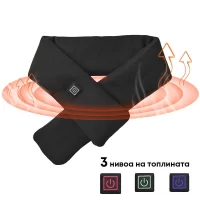 Електричен шал со прилагодлива топлина + power bank - Image 6