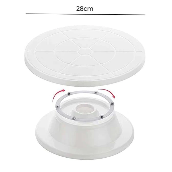 Ротирачка подлога за тортa - 28 cm - Image 9