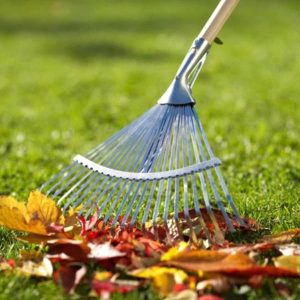 Метално гребло за чистење лисја