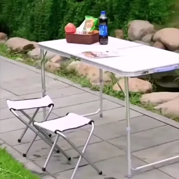 Склоплива пикник маса со 4 столчиња - Image 4