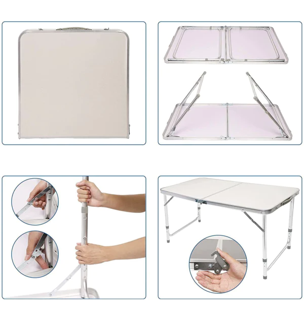 Склоплива пикник маса со 4 столчиња - Image 9