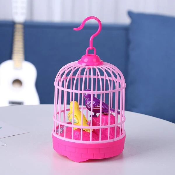 Кафез со распеани птици