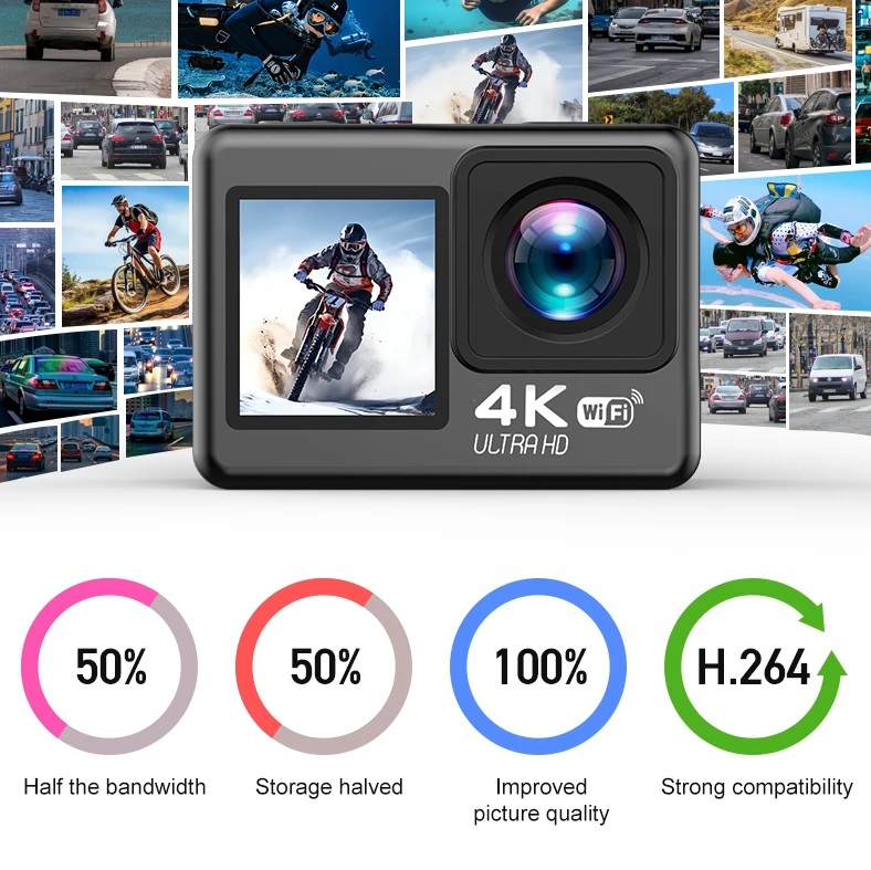 Спортска 4К Ultra HD камера, 20 MP - Image 16