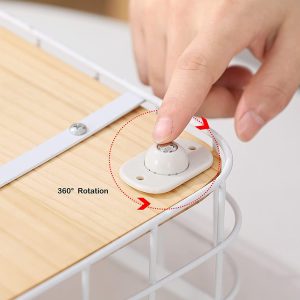 Сет од 4 мини самолепливи тркалца