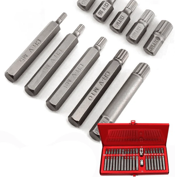 Сет од 40 битови за поправка на автомобили - Image 9