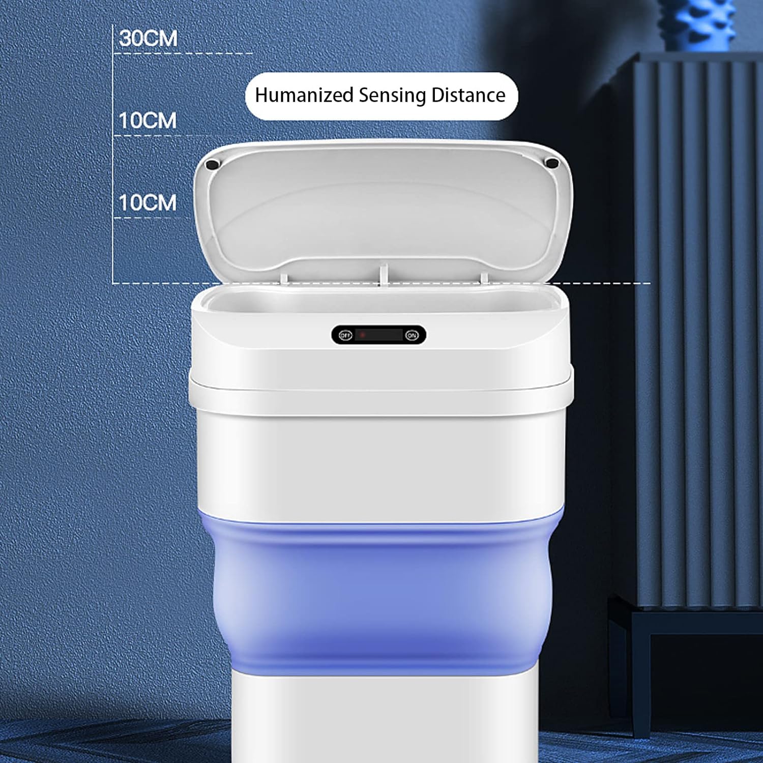 Електрична канта за отпадоци со сензор на движење - Image 7