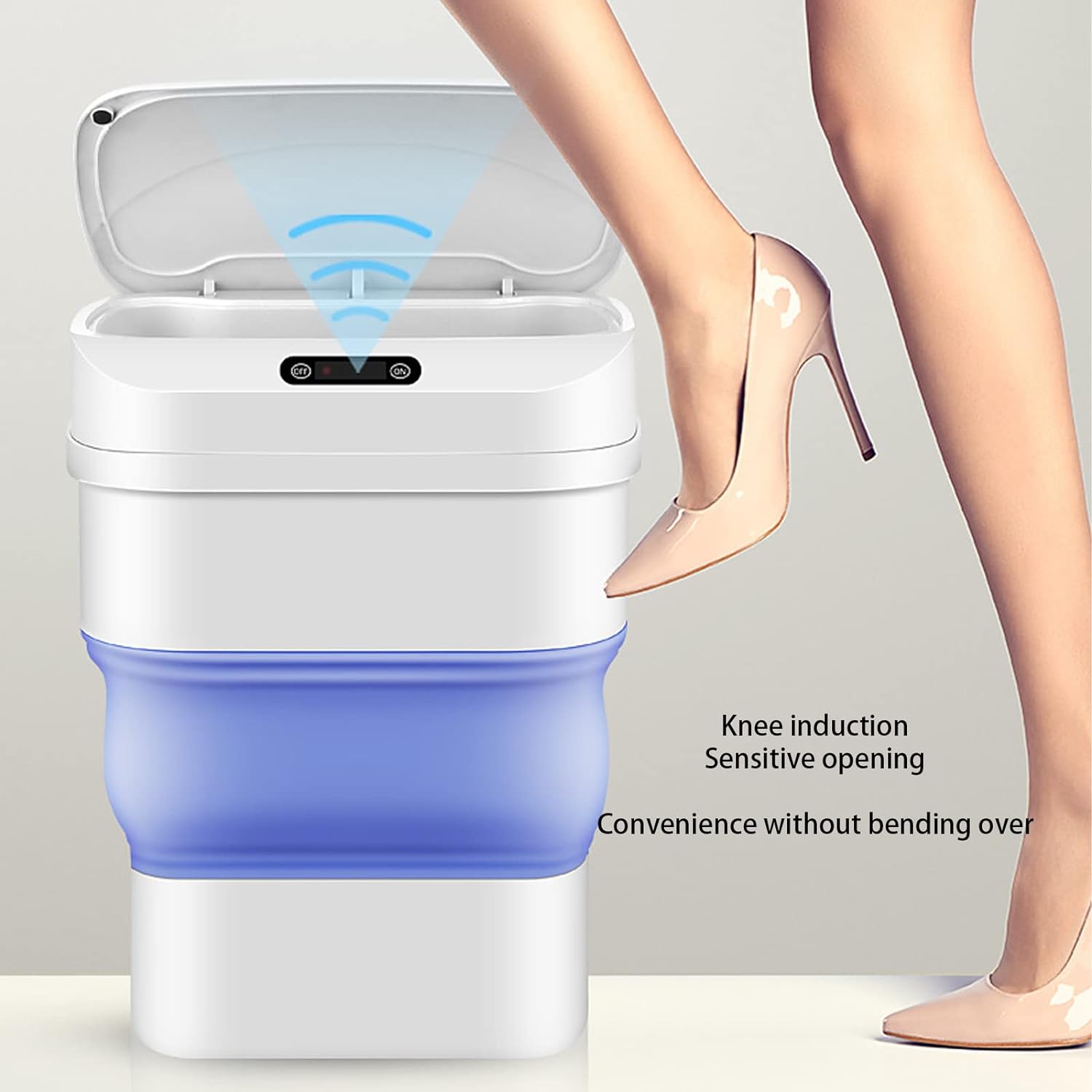 Електрична канта за отпадоци со сензор на движење - Image 4