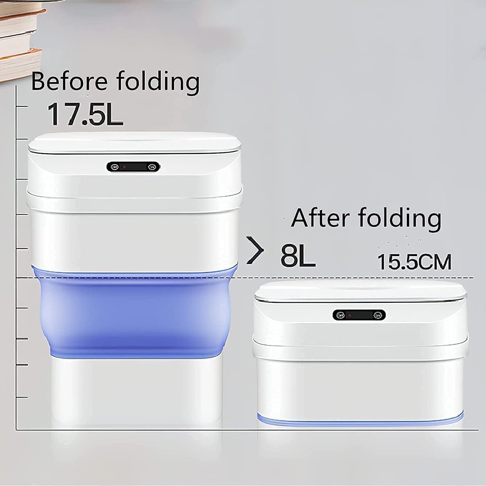 Електрична канта за отпадоци со сензор на движење - Image 11