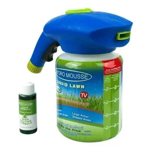 Течен раствор за сеење трева