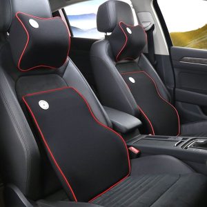 Сет потпора за глава и грб за автомобилско седиште