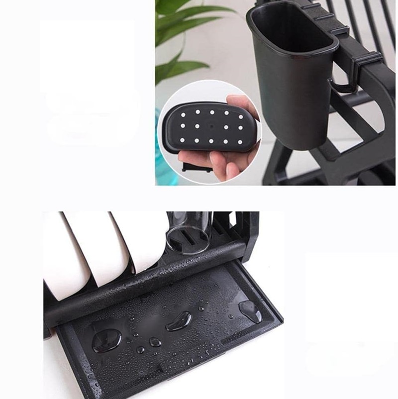 Пластичен цедилник за садови на две нивоа - Image 8