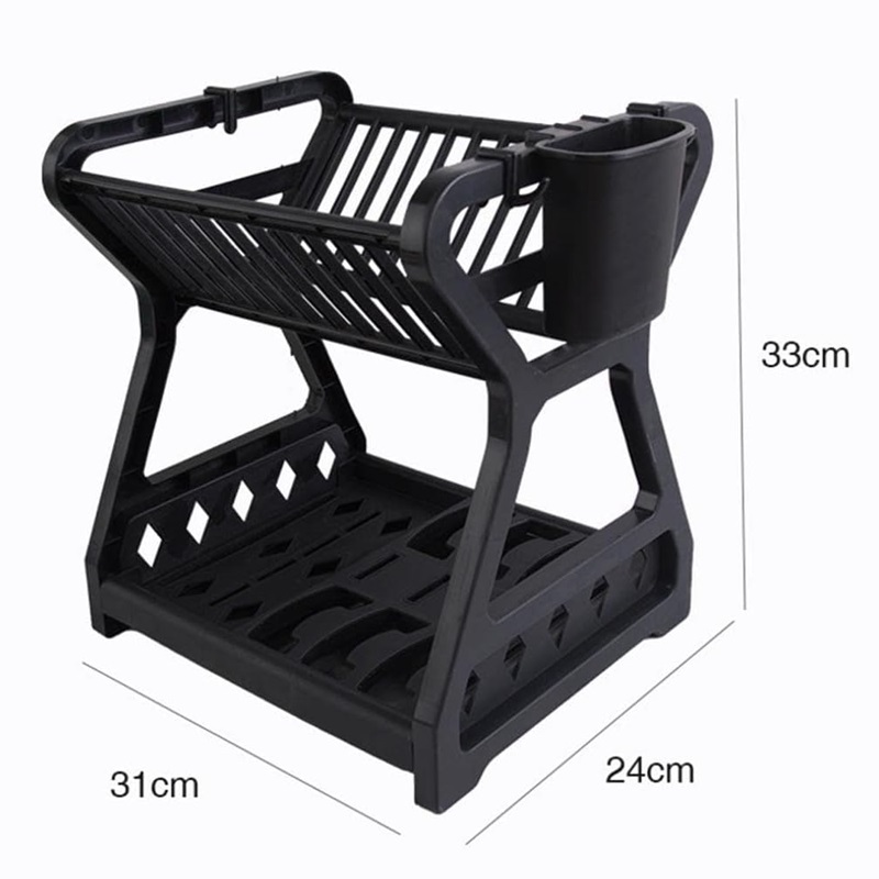 Пластичен цедилник за садови на две нивоа - Image 6