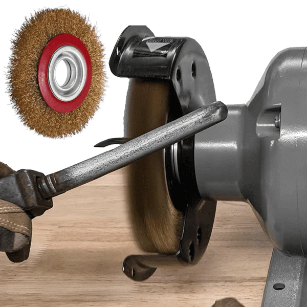 Челична четка за чистење и полирање