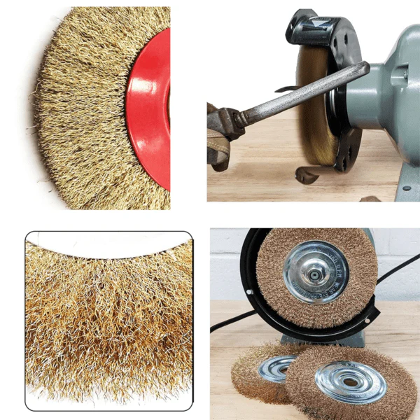 Челична четка за чистење и полирање - Image 2