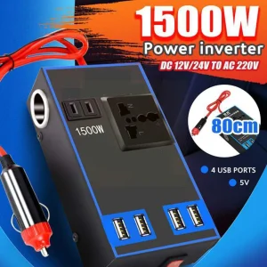 Инвертер за струја DC12/24V во AC220V - 1500W