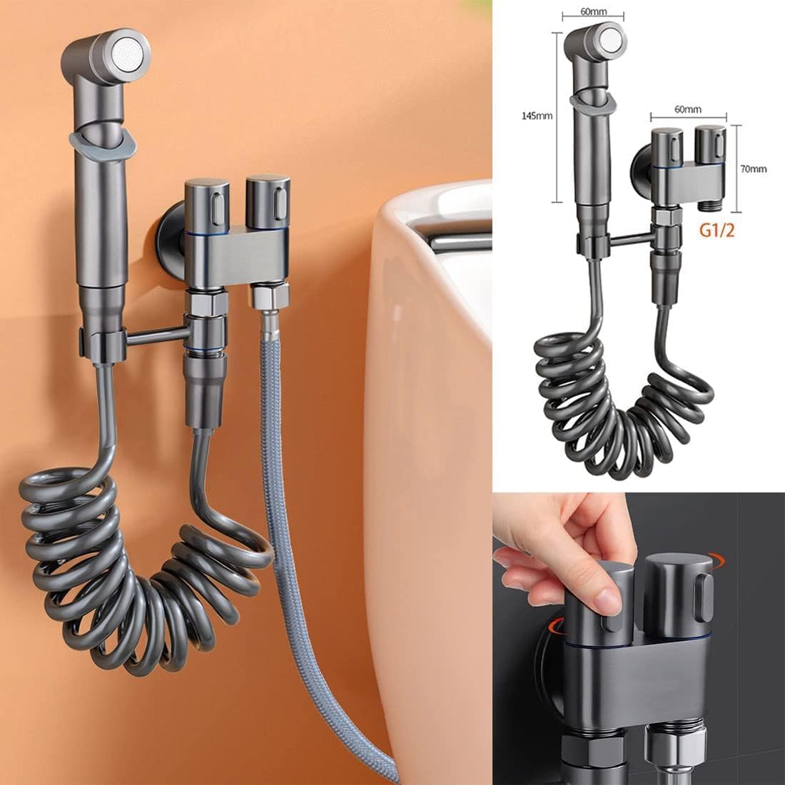 Рачен биде туш за тоалетна школка - Image 2