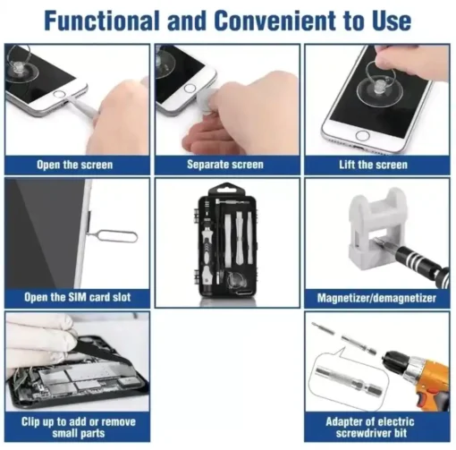 Сет шрафцигери - 120 компоненти - Image 8