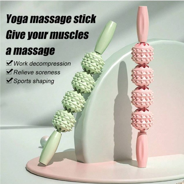 Ролер за масажа со 4 глави - Image 5