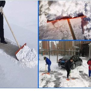 Метална лопата за чистење снег