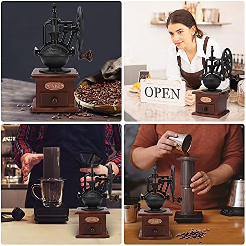 Рачна мелница за кафе со ретро дизајн - Image 7