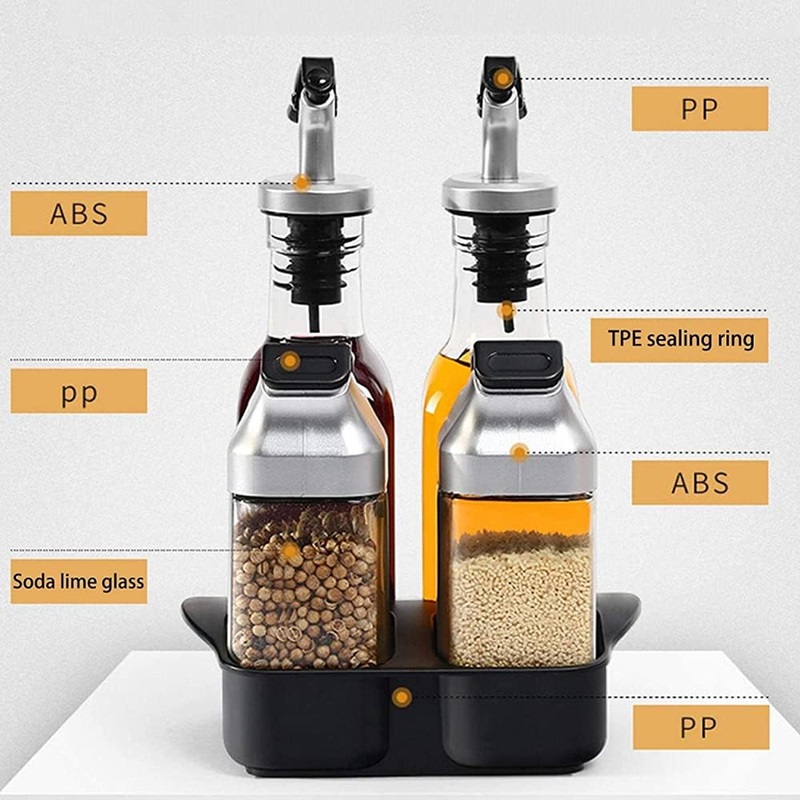Сет дозери за зачини (масло, оцет, сол, бибер) - Image 6