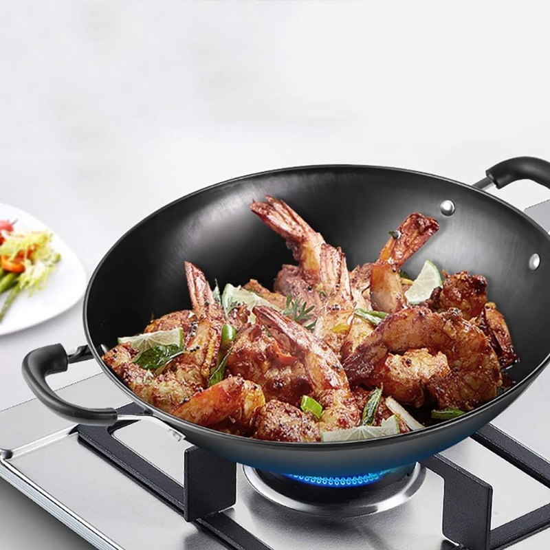 Железна вок тава со нелеплив слој – 47цм