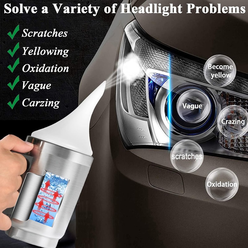 Течност за полимеризација на фарови за автомобил 800мл - Image 2