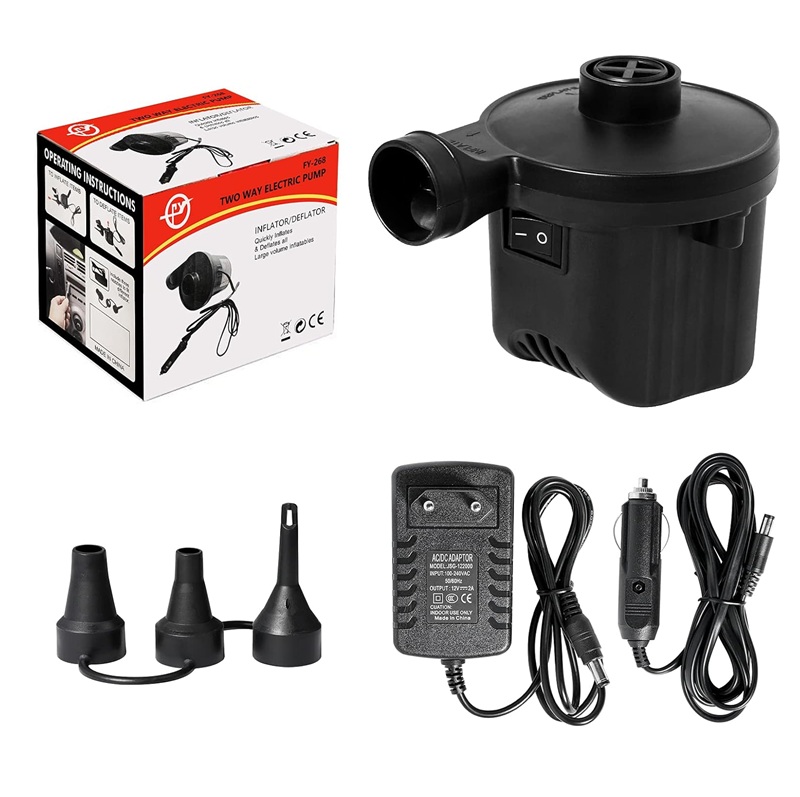 Електрична пумпа за душеци, софи, базени, гумени чамци - Image 11