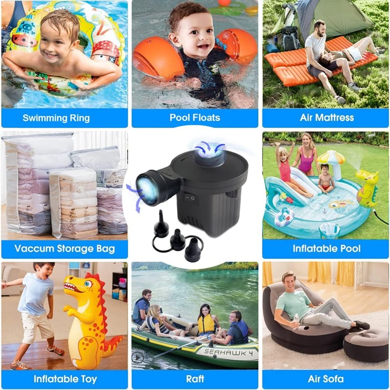 Електрична пумпа за душеци, софи, базени, гумени чамци - Image 2