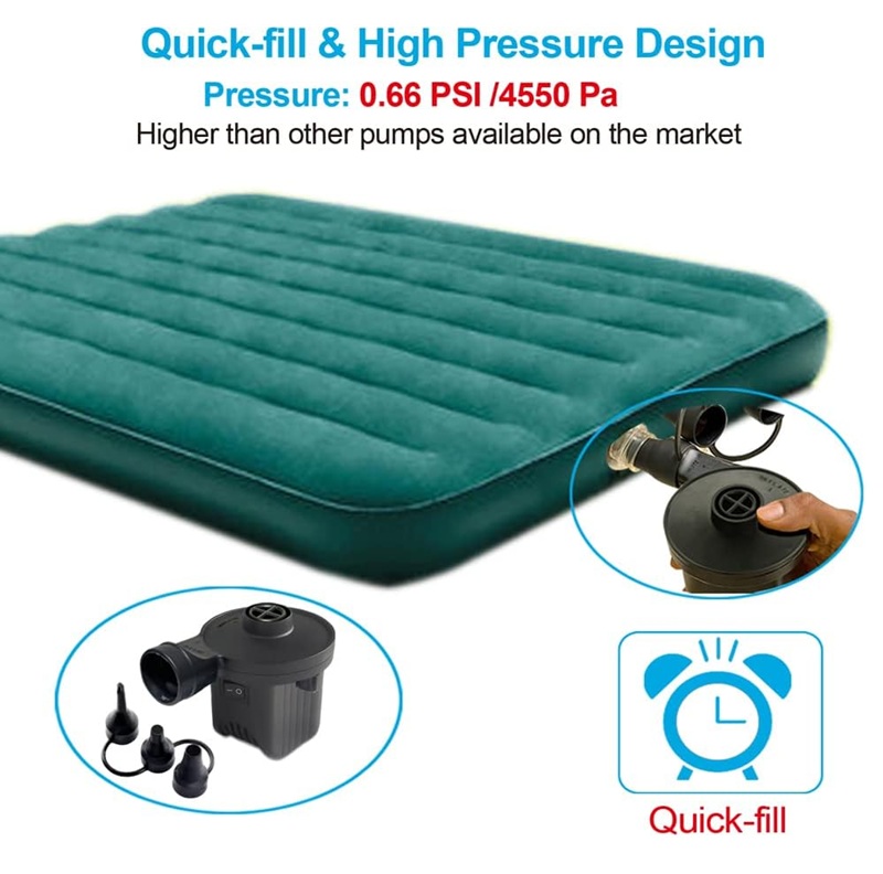 Електрична пумпа за душеци, софи, базени, гумени чамци - Image 3