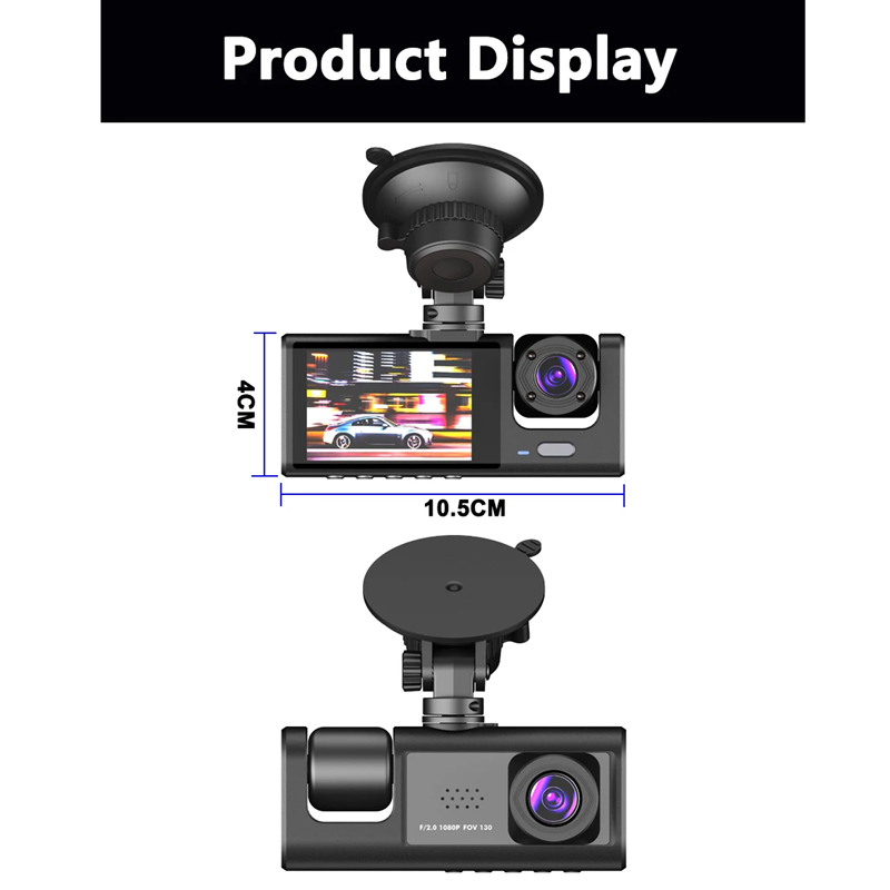Двојна HD камера за во автомобил - Image 10