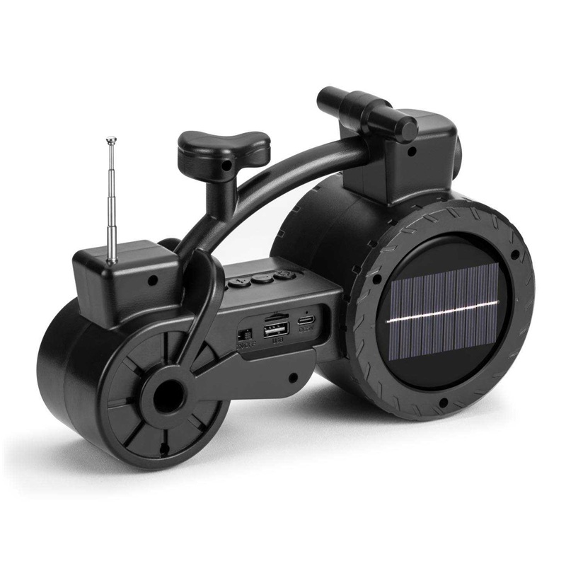 Соларен Bluetooth звучник во форма на мотоцикл - Image 5