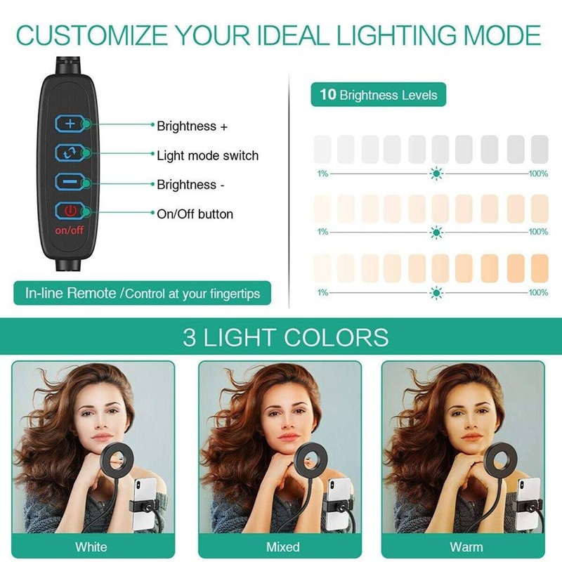 Држач за телефон и светло за фотографирање - Image 5