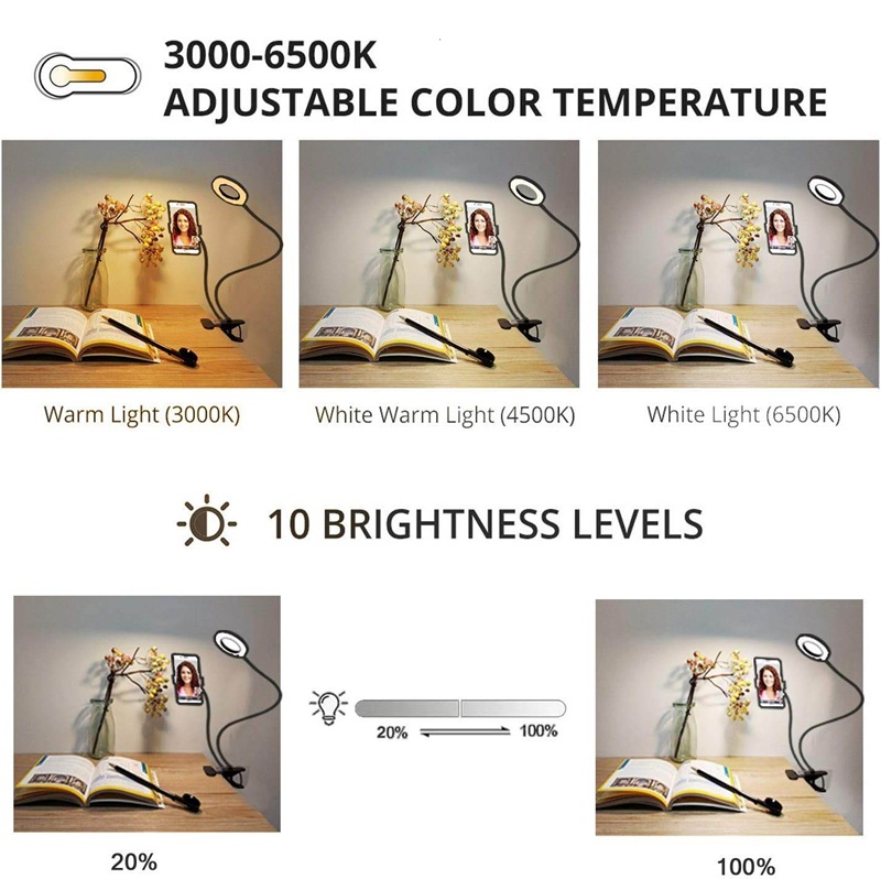 Држач за телефон и светло за фотографирање - Image 8