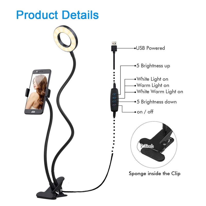 Држач за телефон и светло за фотографирање - Image 9