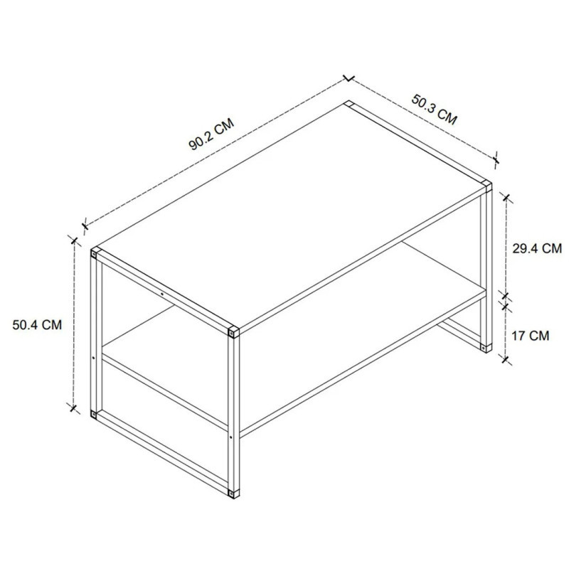 Комплет за дневна соба KRAFT - Anthracite / Pine - Image 6