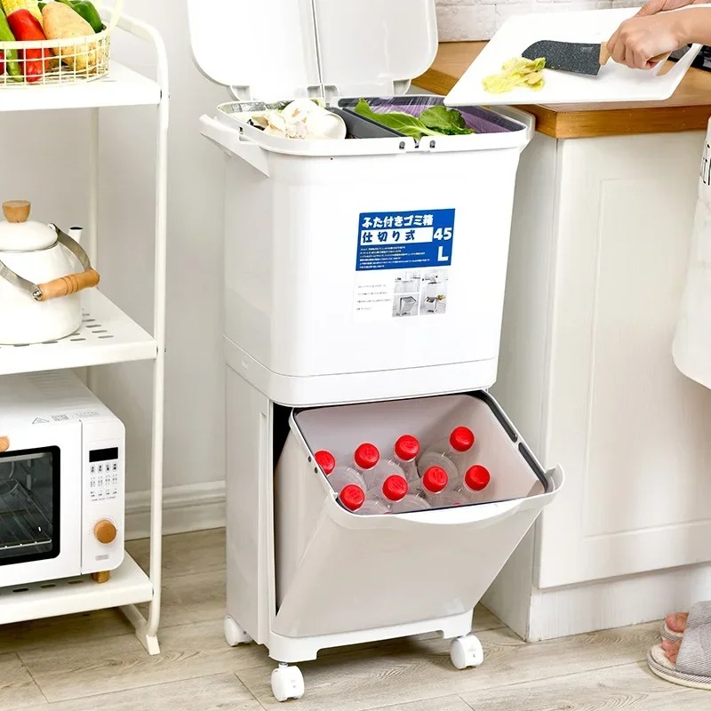 Корпа за отпадоци со повеќе прегради - Image 4