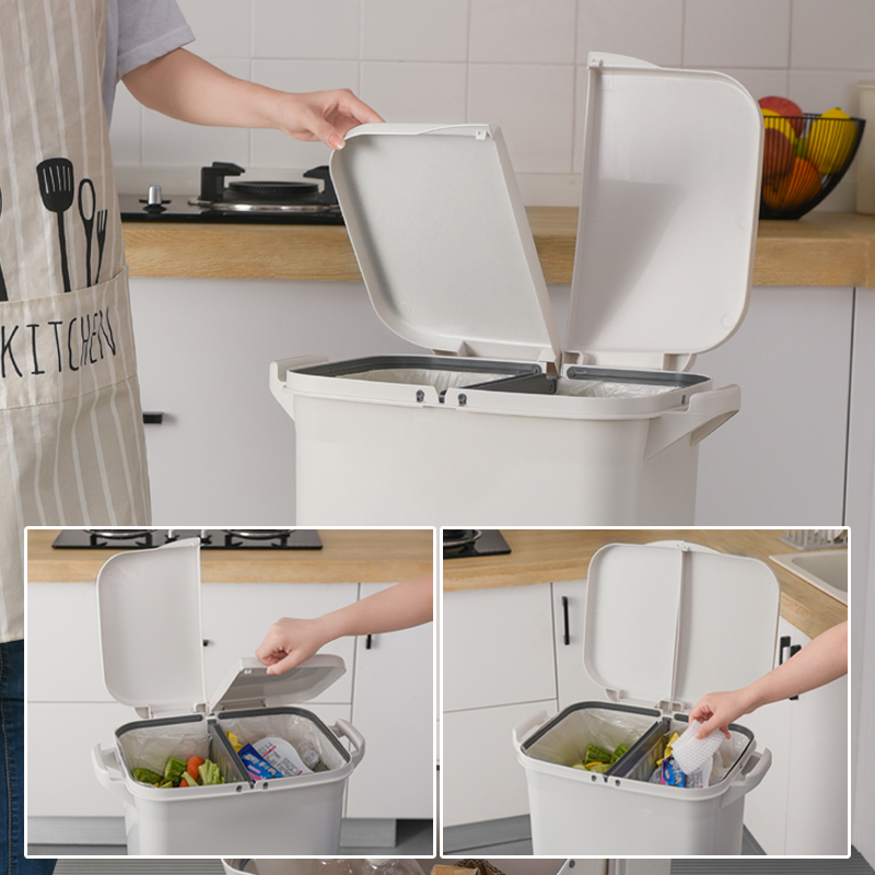 Корпа за отпадоци со повеќе прегради - Image 5