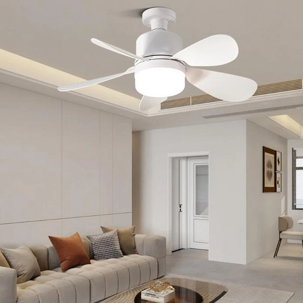 Тавански вентилатор со LED светла + далечински контролер - Image 5