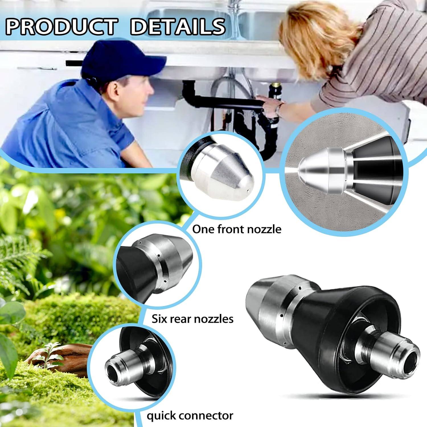 Млазница за чистење цевки - Image 8