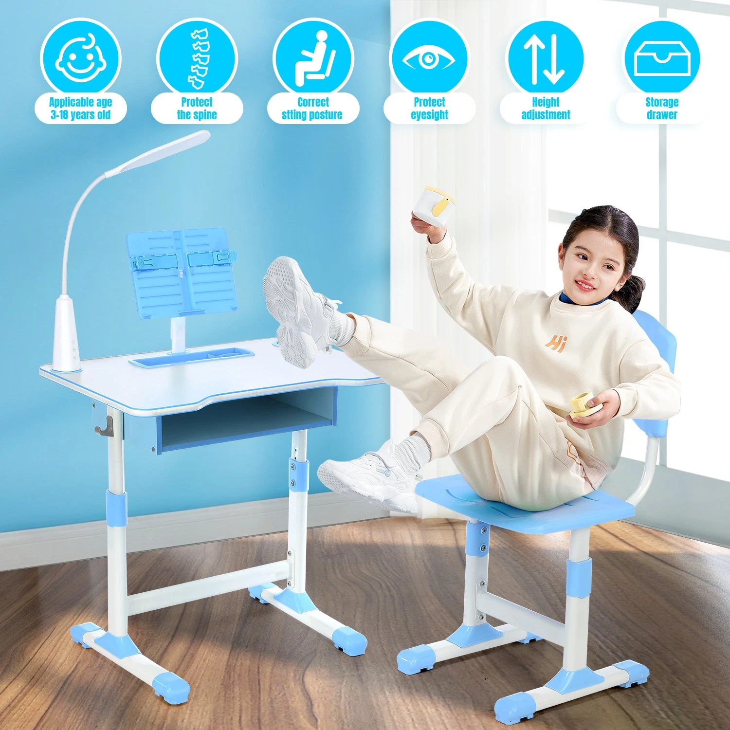 Детско работно биро за учење, сликање, пишување