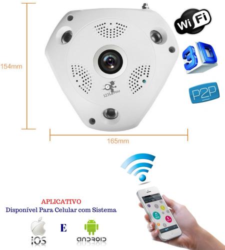 Панорамска камера со 360 ° панорамски леќи (Fisheye) - Image 3