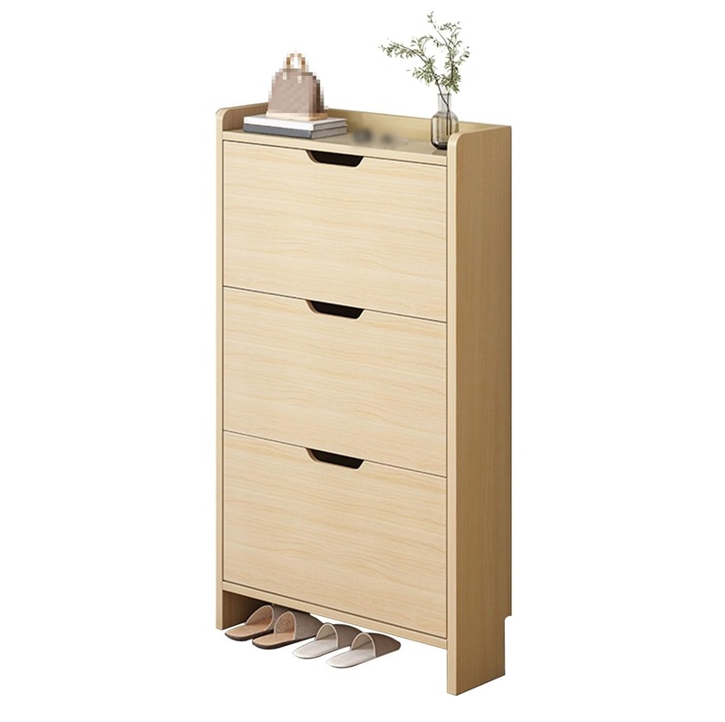 Дрвен ормар за чевли со три полици - Image 3